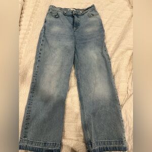 Zara light blue baggy jeans size 0